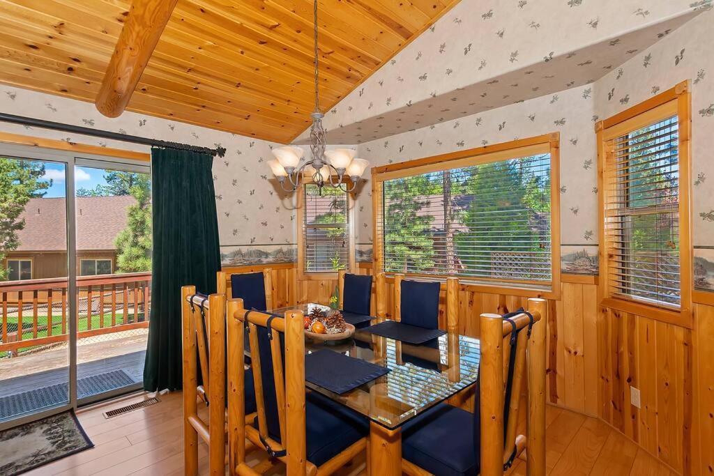 Teakwood - 3-Br Spa, Fire Pit, Quiet, Ac, Centrally Located Villa Big Bear Lake Exterior foto
