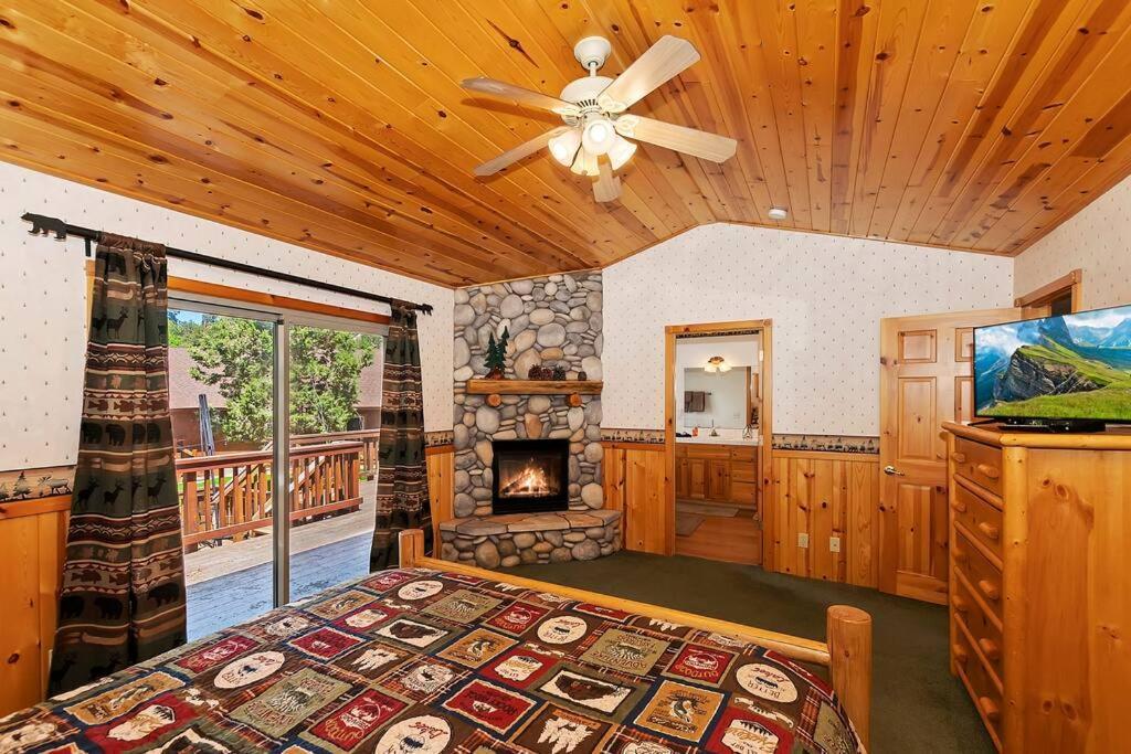 Teakwood - 3-Br Spa, Fire Pit, Quiet, Ac, Centrally Located Villa Big Bear Lake Exterior foto