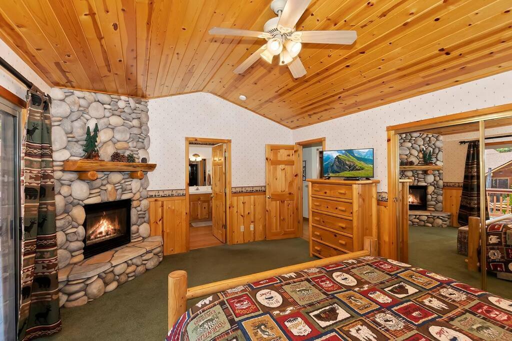Teakwood - 3-Br Spa, Fire Pit, Quiet, Ac, Centrally Located Villa Big Bear Lake Exterior foto