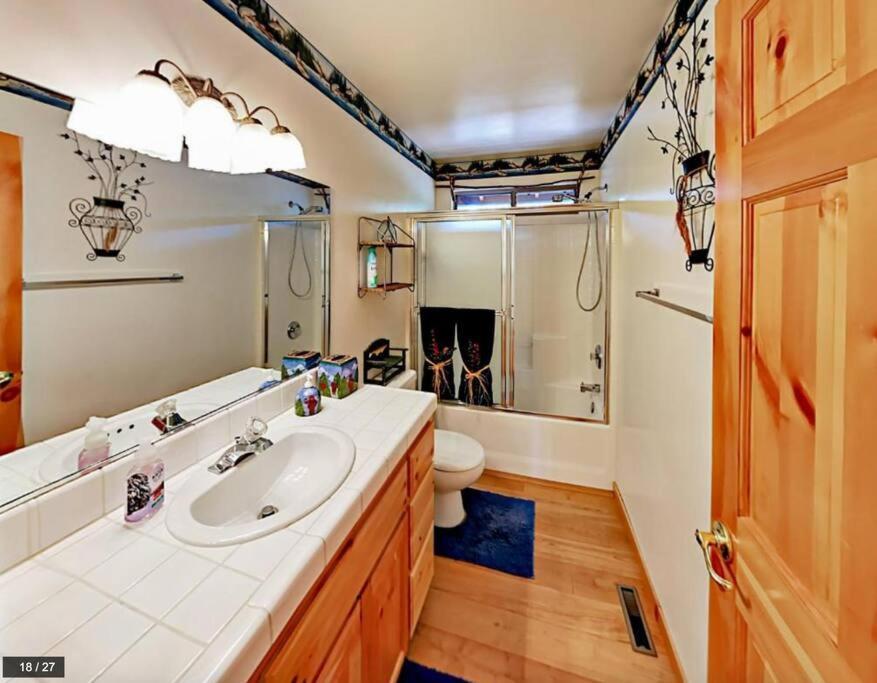 Teakwood - 3-Br Spa, Fire Pit, Quiet, Ac, Centrally Located Villa Big Bear Lake Exterior foto