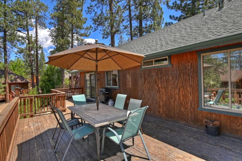 Teakwood - 3-Br Spa, Fire Pit, Quiet, Ac, Centrally Located Villa Big Bear Lake Exterior foto