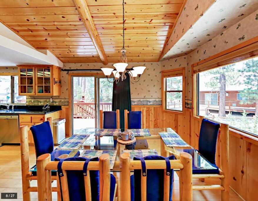 Teakwood - 3-Br Spa, Fire Pit, Quiet, Ac, Centrally Located Villa Big Bear Lake Exterior foto