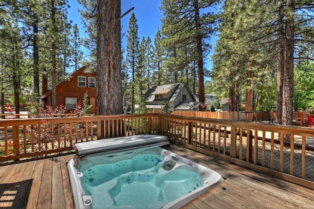 Teakwood - 3-Br Spa, Fire Pit, Quiet, Ac, Centrally Located Villa Big Bear Lake Exterior foto