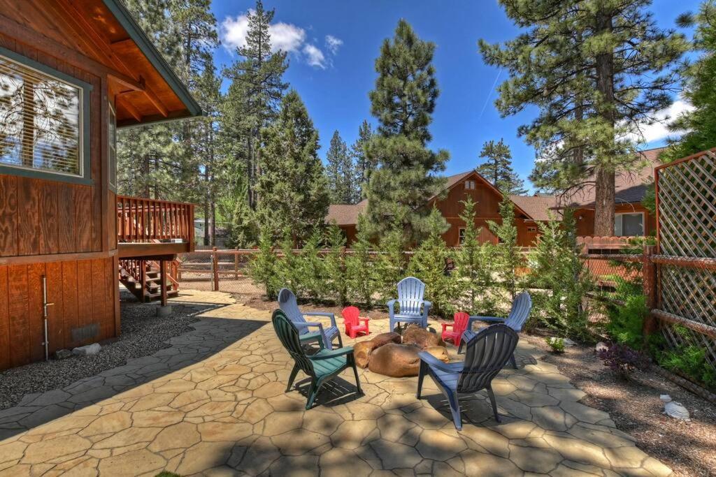 Teakwood - 3-Br Spa, Fire Pit, Quiet, Ac, Centrally Located Villa Big Bear Lake Exterior foto